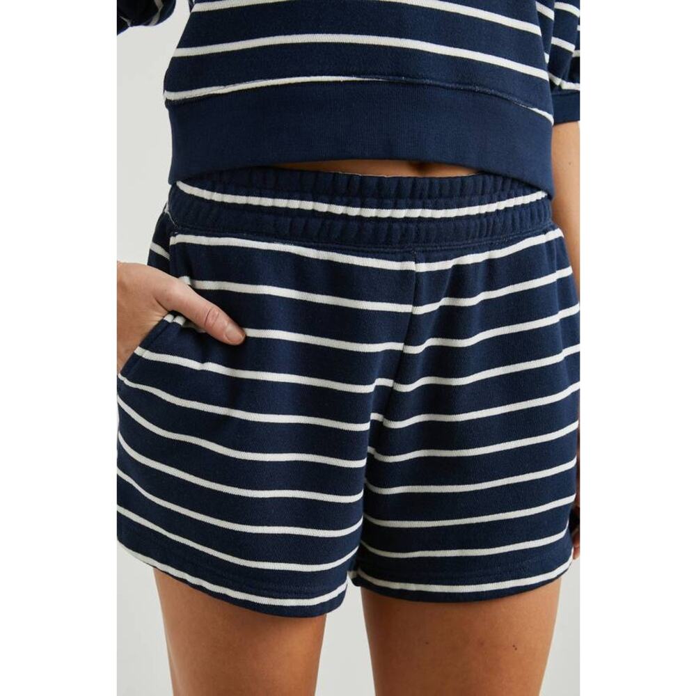 Rails Jane Shorts in Navy White Stripe L - Picture 3 of 4